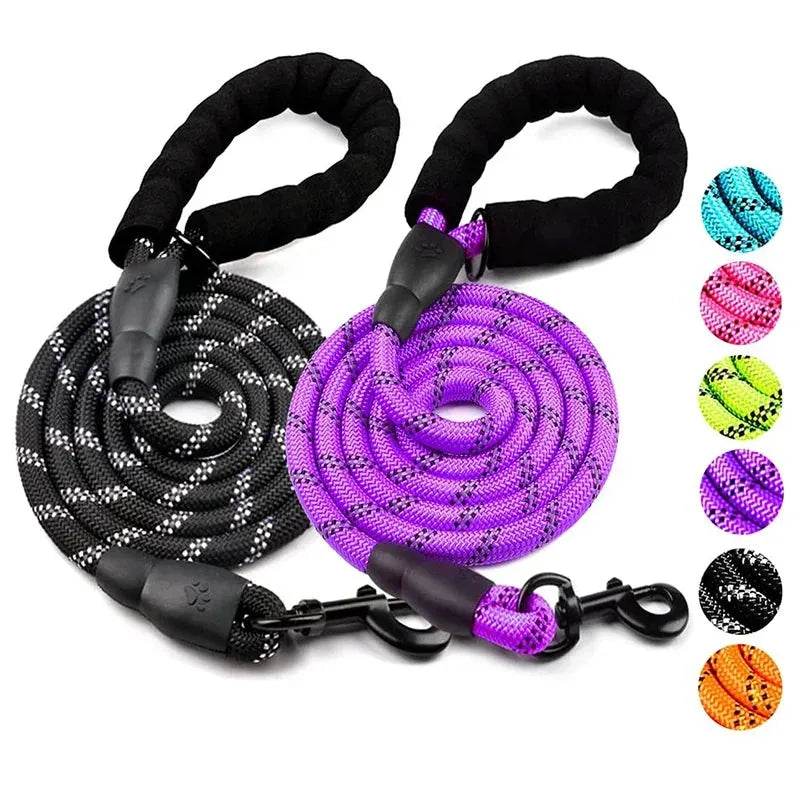 Strong Dog Leash Pet Leashes Reflectiv For Big Small Medium