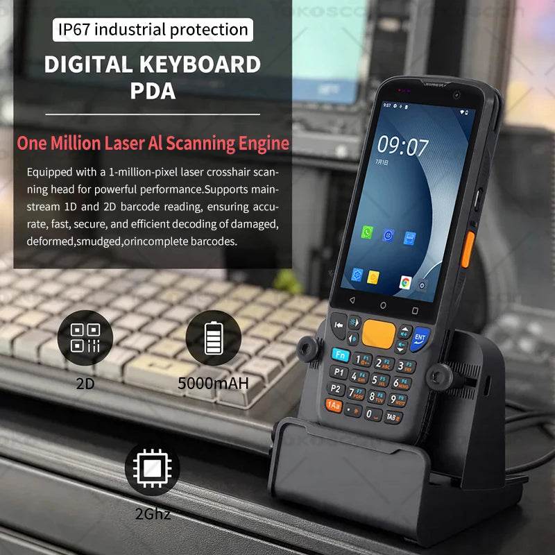 8Core Megapixel Scanner IP67 Handheld Terminal