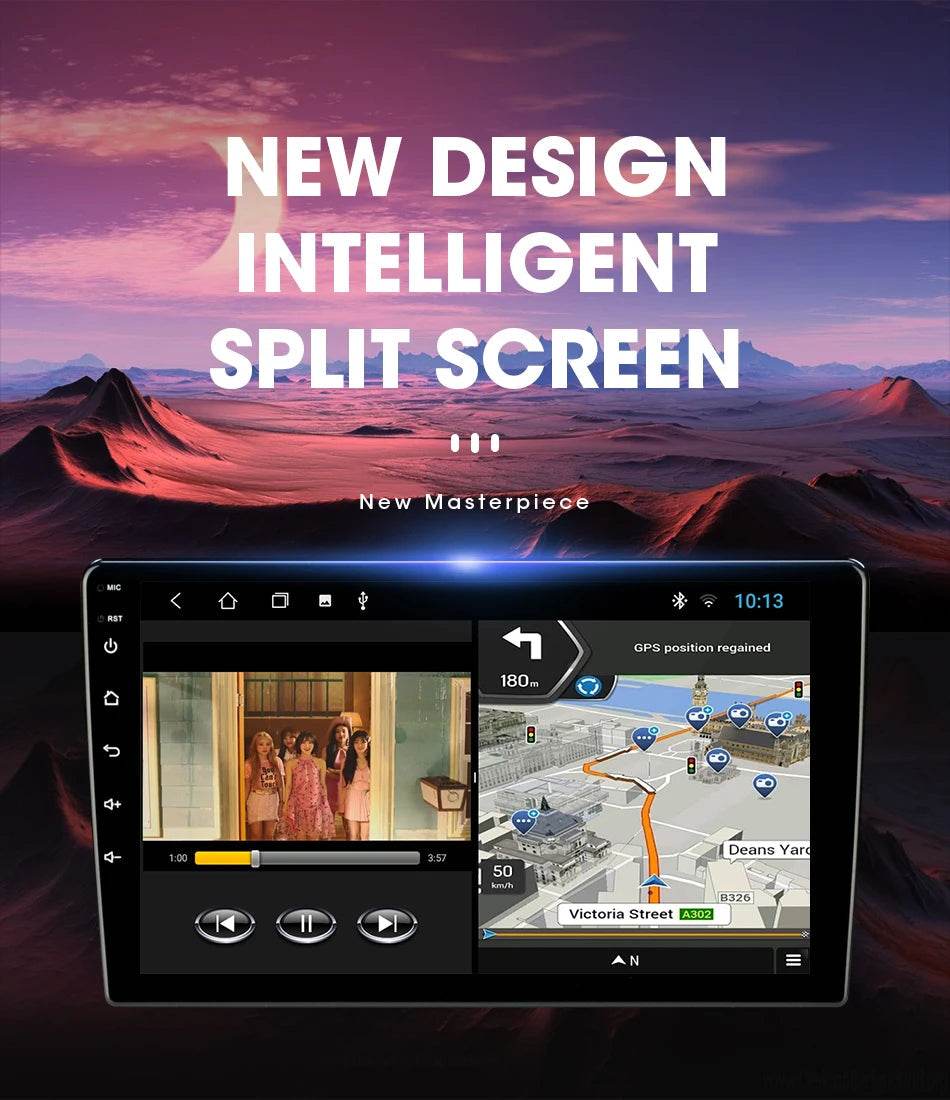 Android 12 Car Radio for Nissan Kia Honda Toyota VW