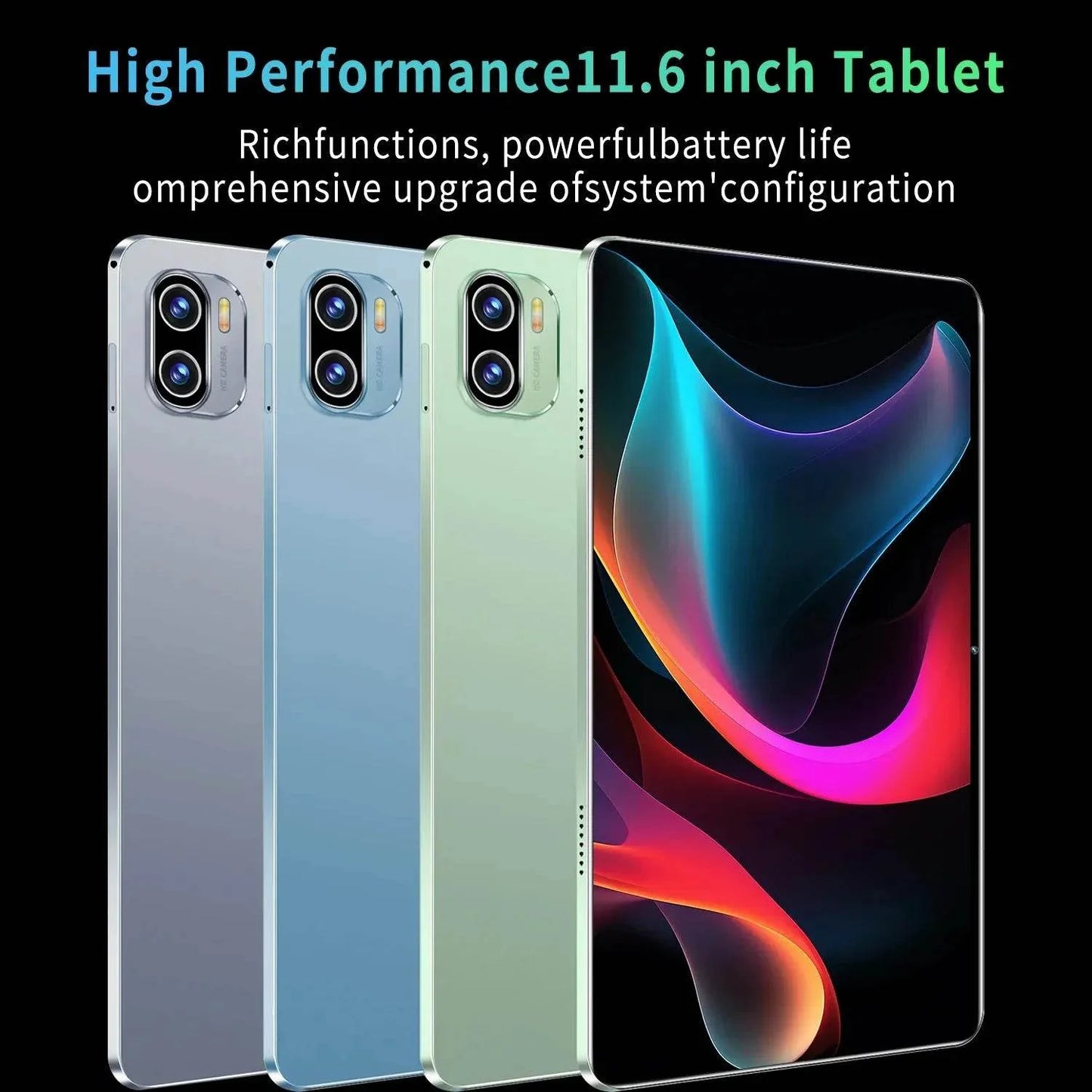 Tablet Android 2025 5G 13.0 Brand New 11.6 inch 16GB RAM 1TB