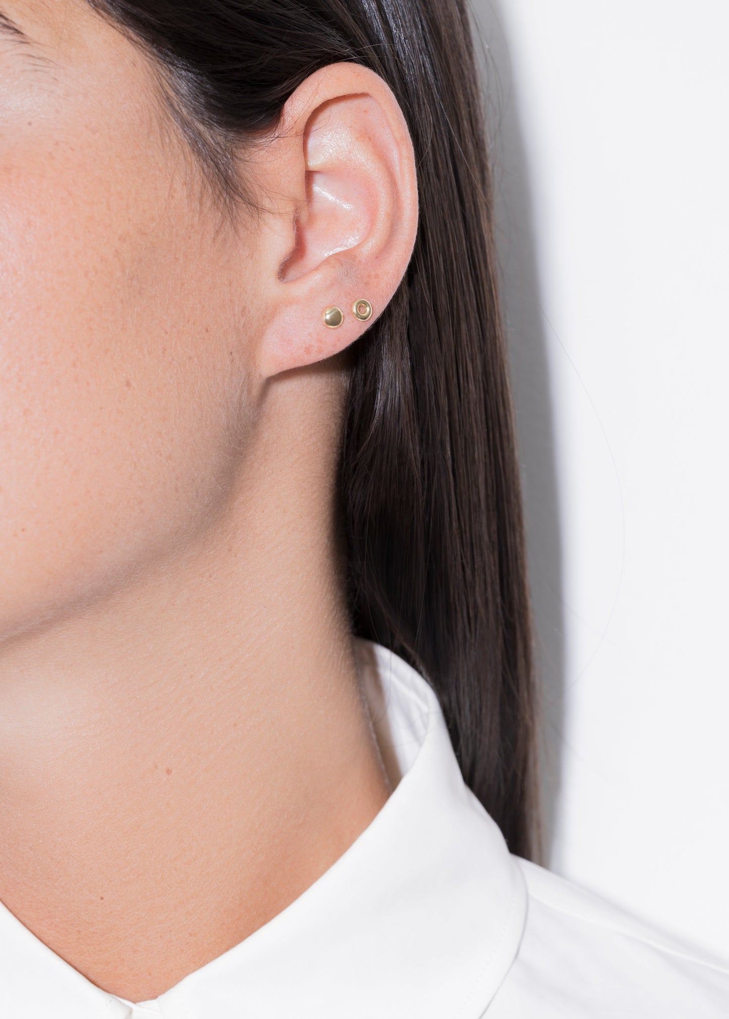 empty earring 18k