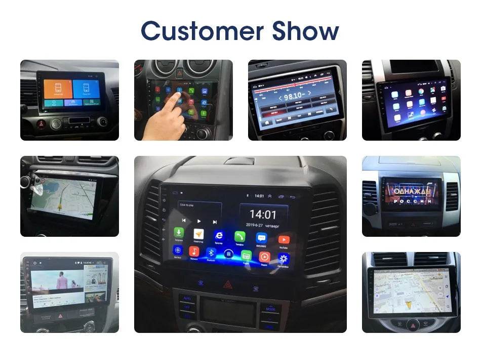Android 12 Car Radio for Nissan Kia Honda Toyota VW