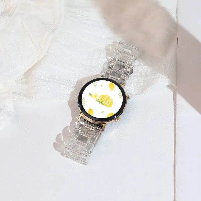 Resin Smartwatch Strap Smart Watch