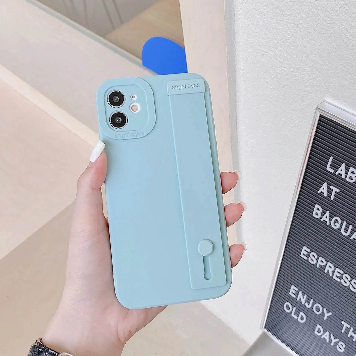Shockproof Soft Plastic Phone Case Blue