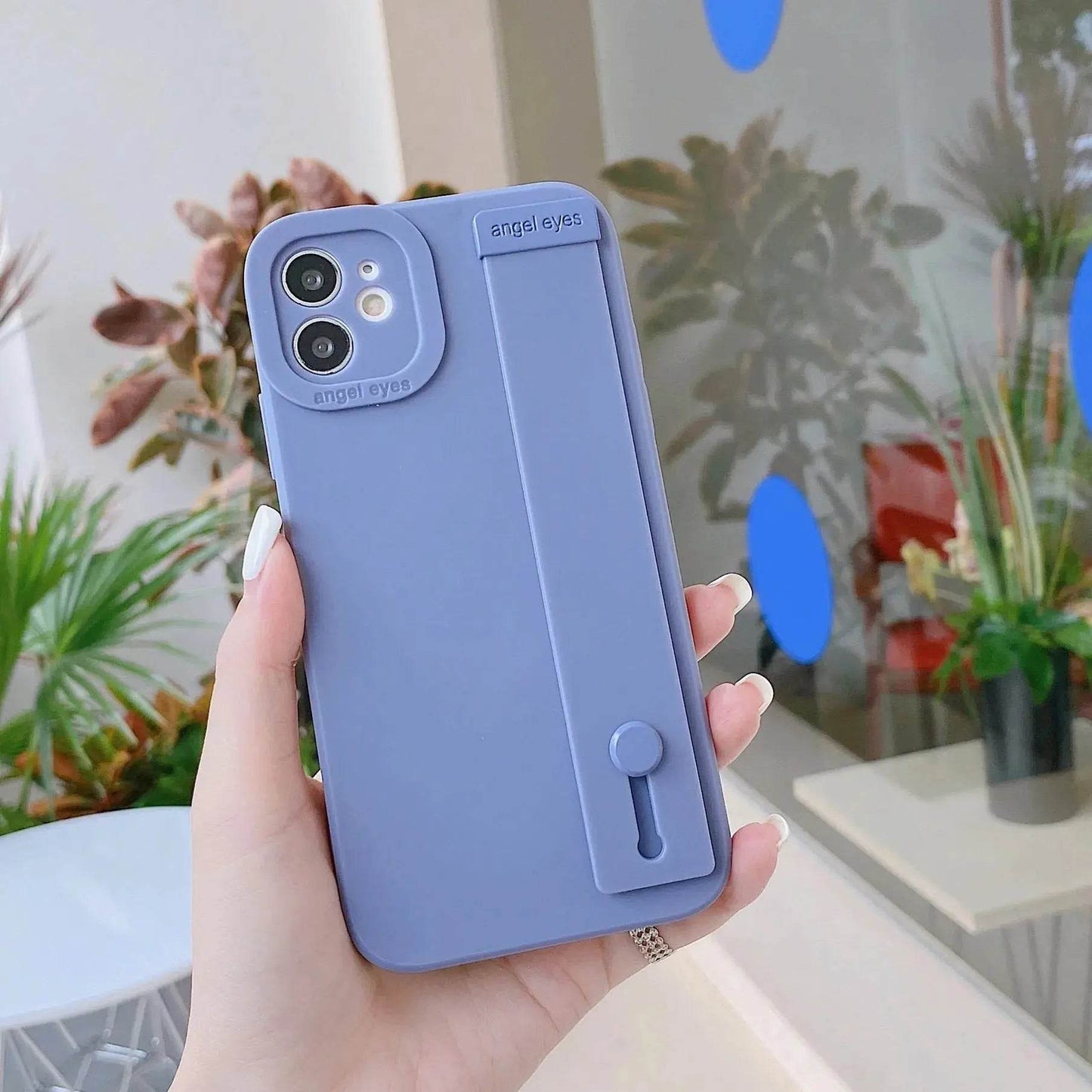 Shockproof Soft Plastic Phone Case Blue