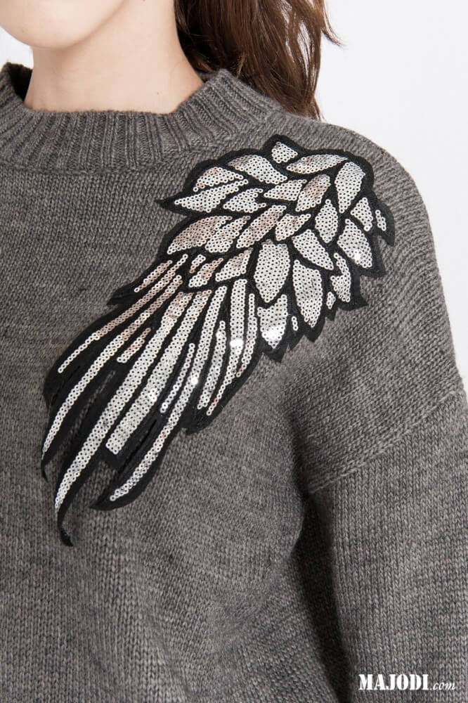 CAMISOLA C/ DETALHE PRATEADO