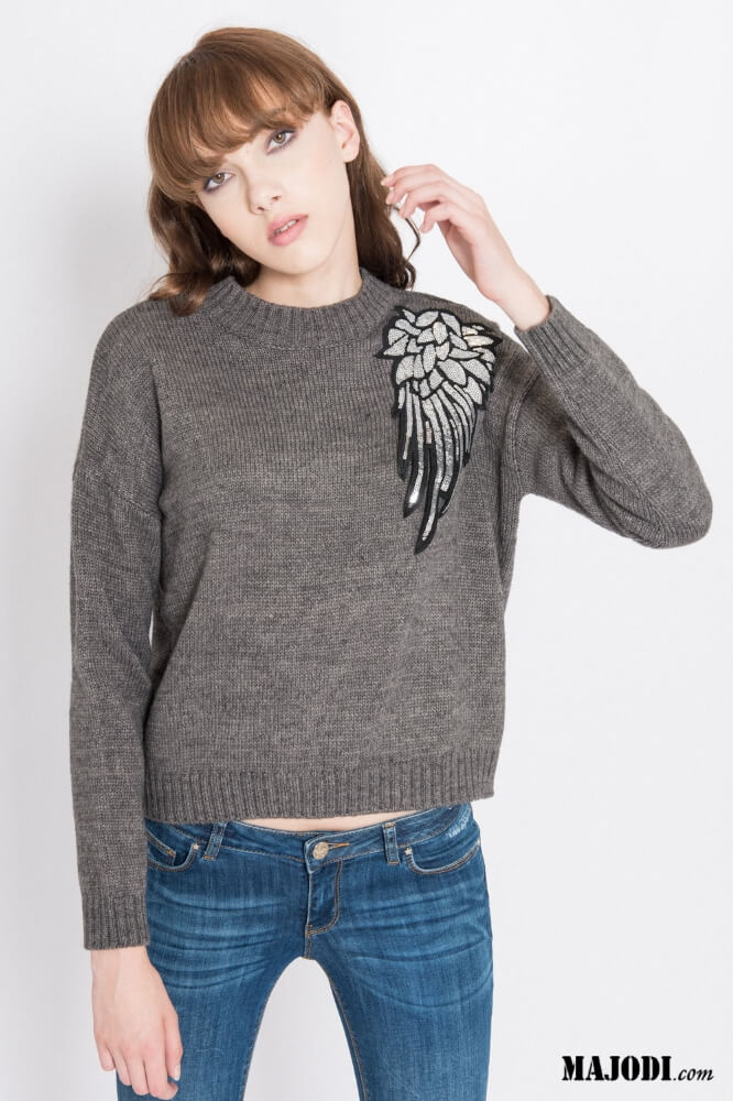 CAMISOLA C/ DETALHE PRATEADO