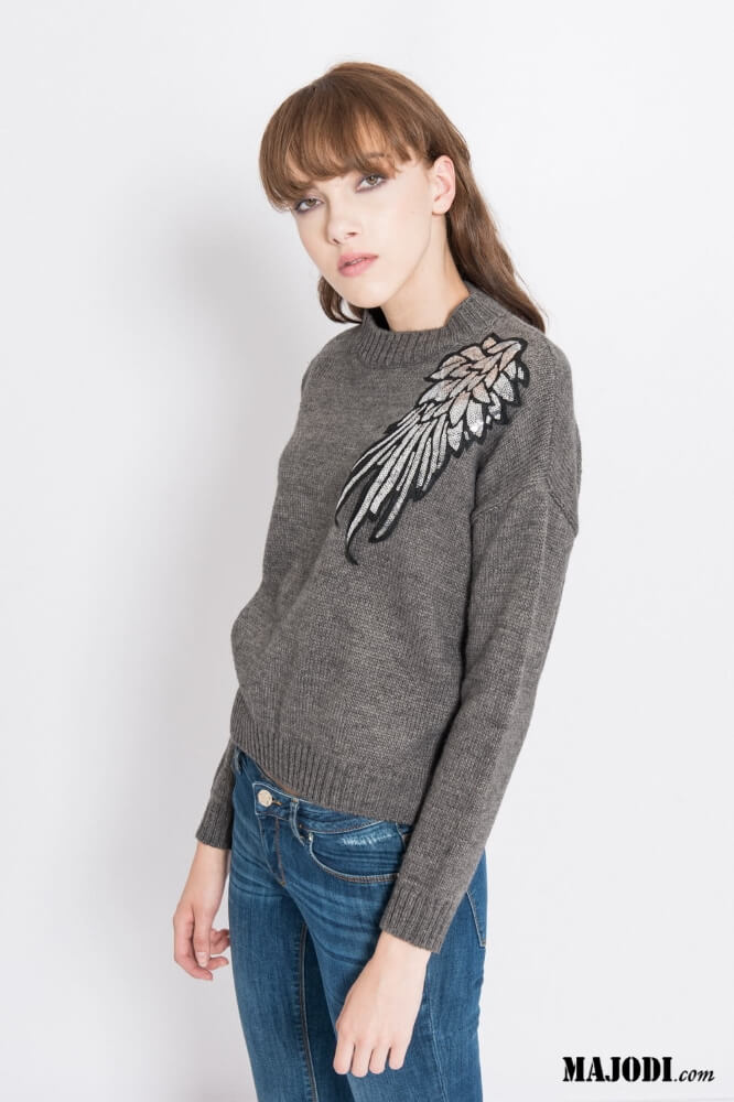 CAMISOLA C/ DETALHE PRATEADO