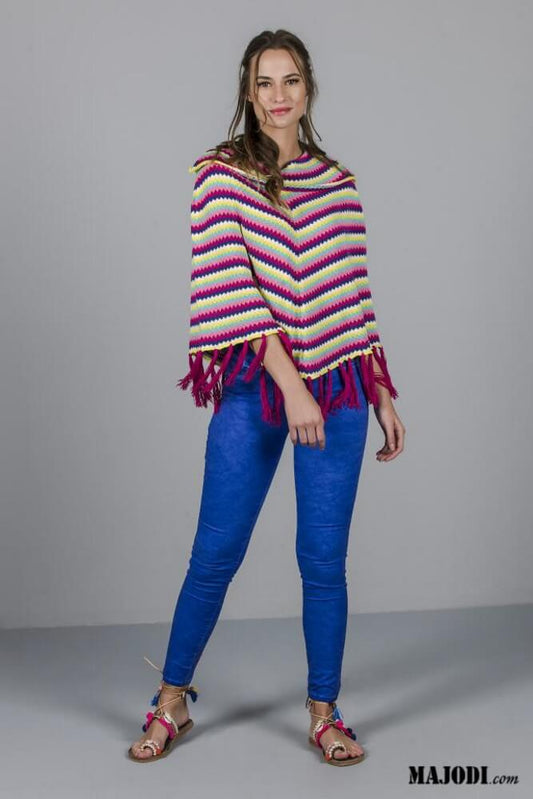 PONCHO ÉTNICO