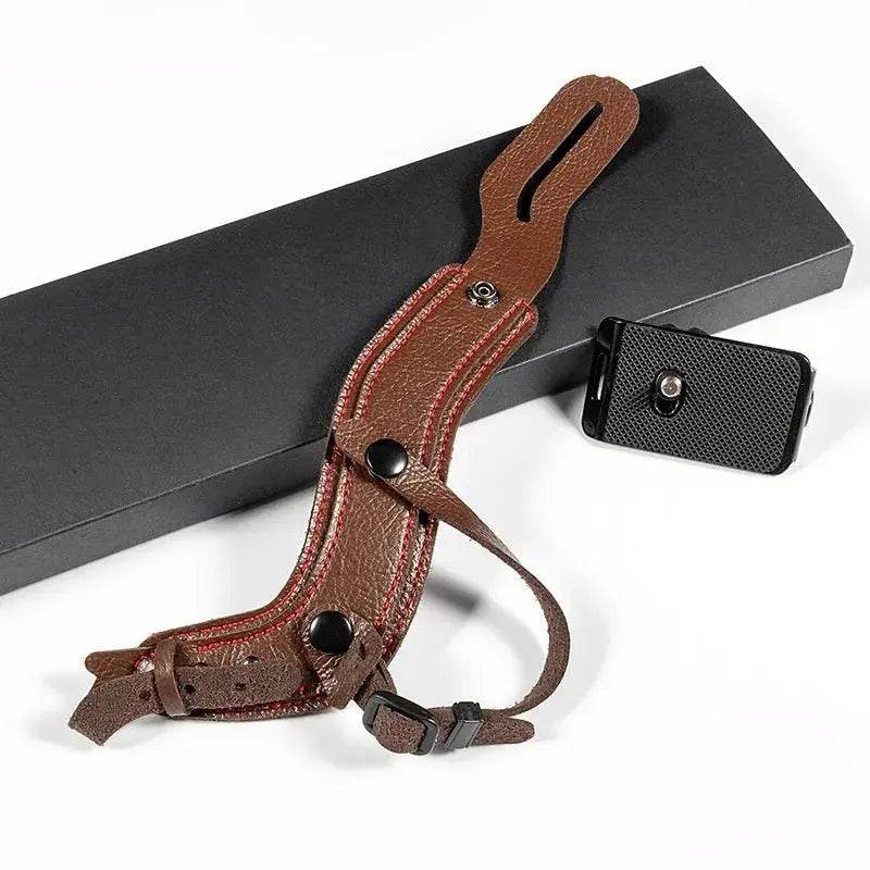 Premium Leather Wristband for Camera by Loja Manuel Coelho