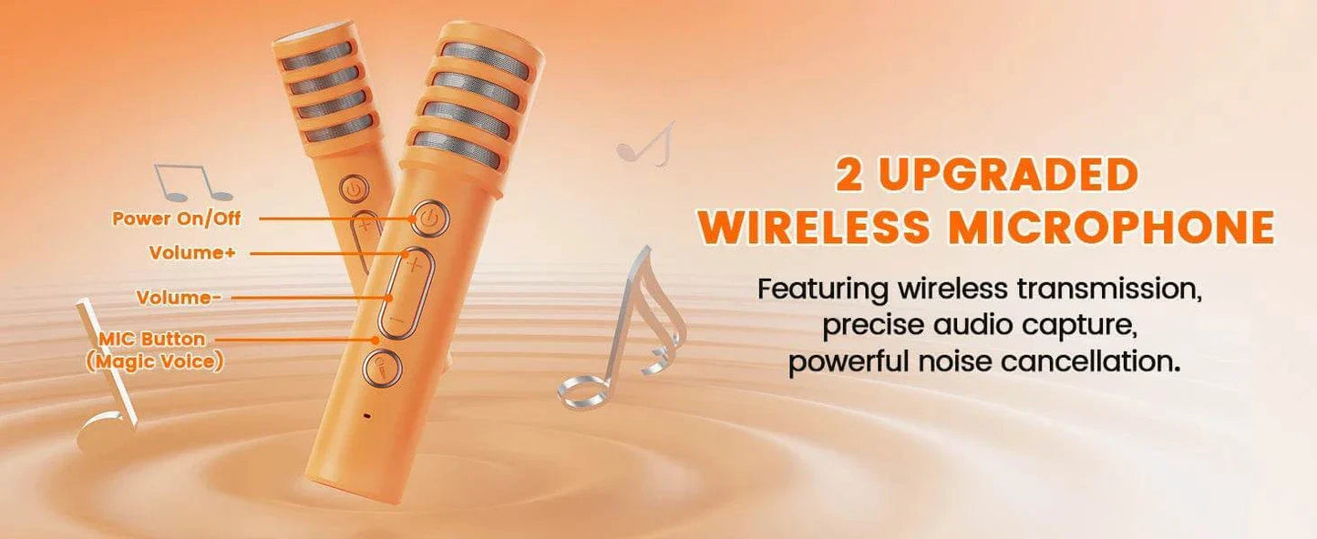 Mini Karaoke Machine for Kids