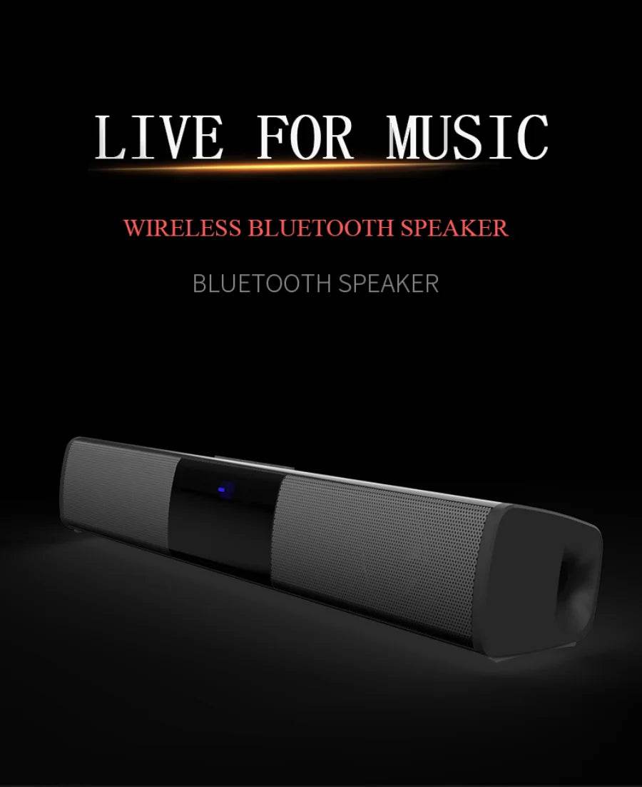 Bluetooth Sound Bar for Home Theater | 3 Channel Speakers