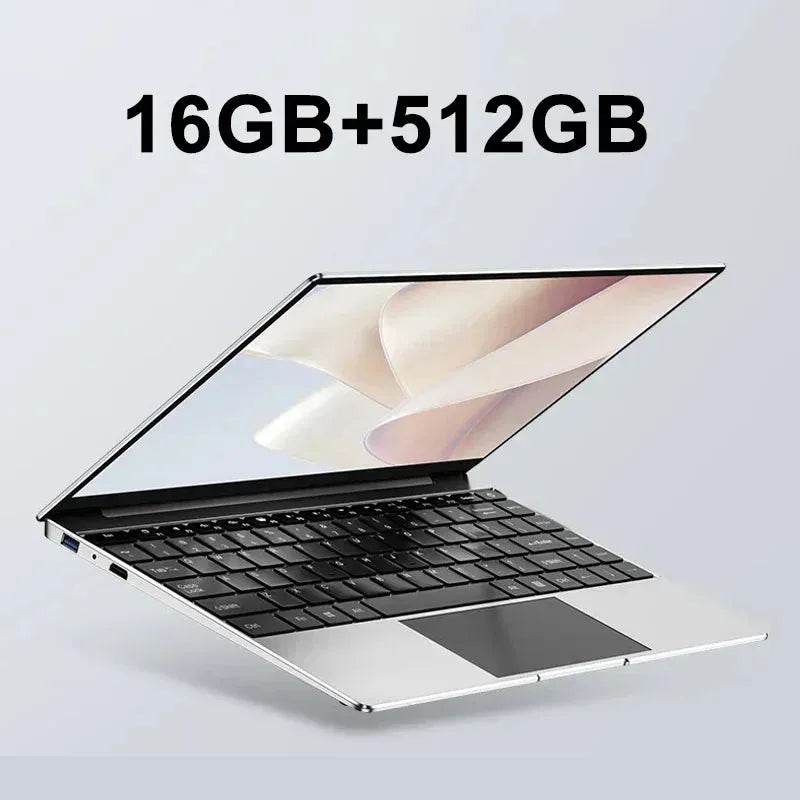 Laptop Ultra Slim16GB RAM 2TB SSD Intel N3700 Notebook