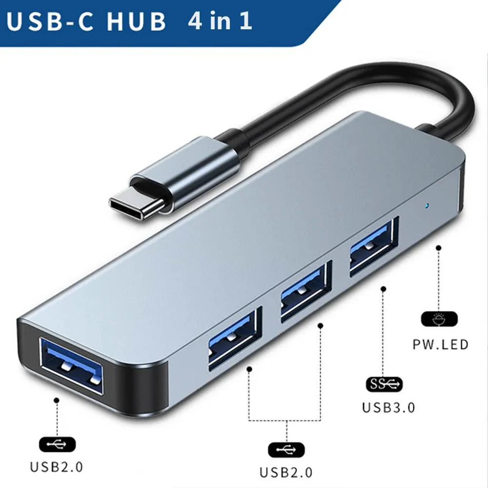 USB Hub 3.0 Splitter Multiport Adapter 4K HDMI 4/5/6/8/11