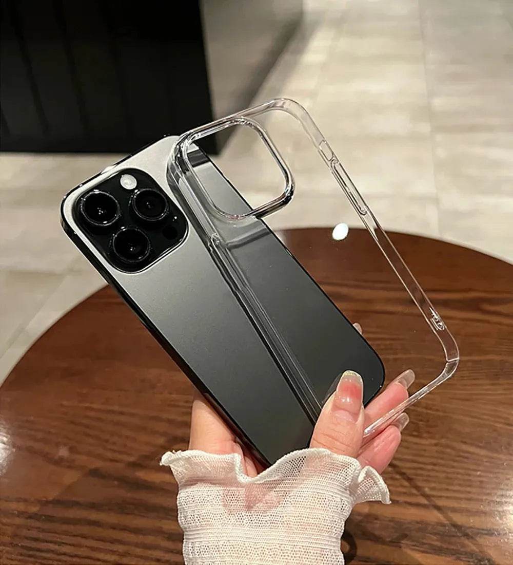 Luxury Transparent Soft Phone Cases iPhone16 15 14 13 12 11