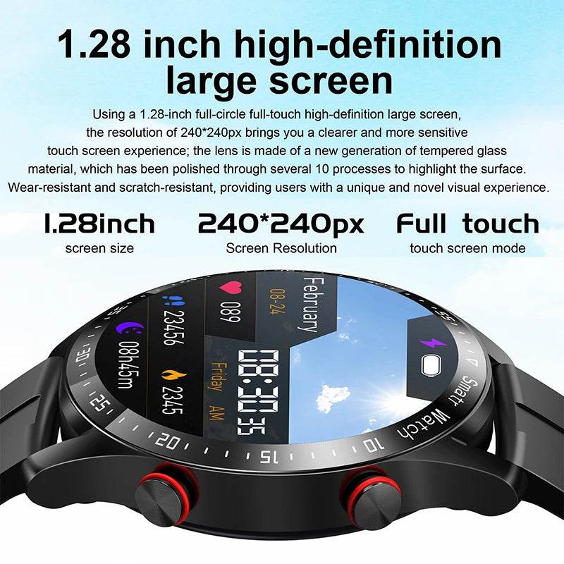 Smart Watch ECG+PPG Bluetooth Call Men Laser Health