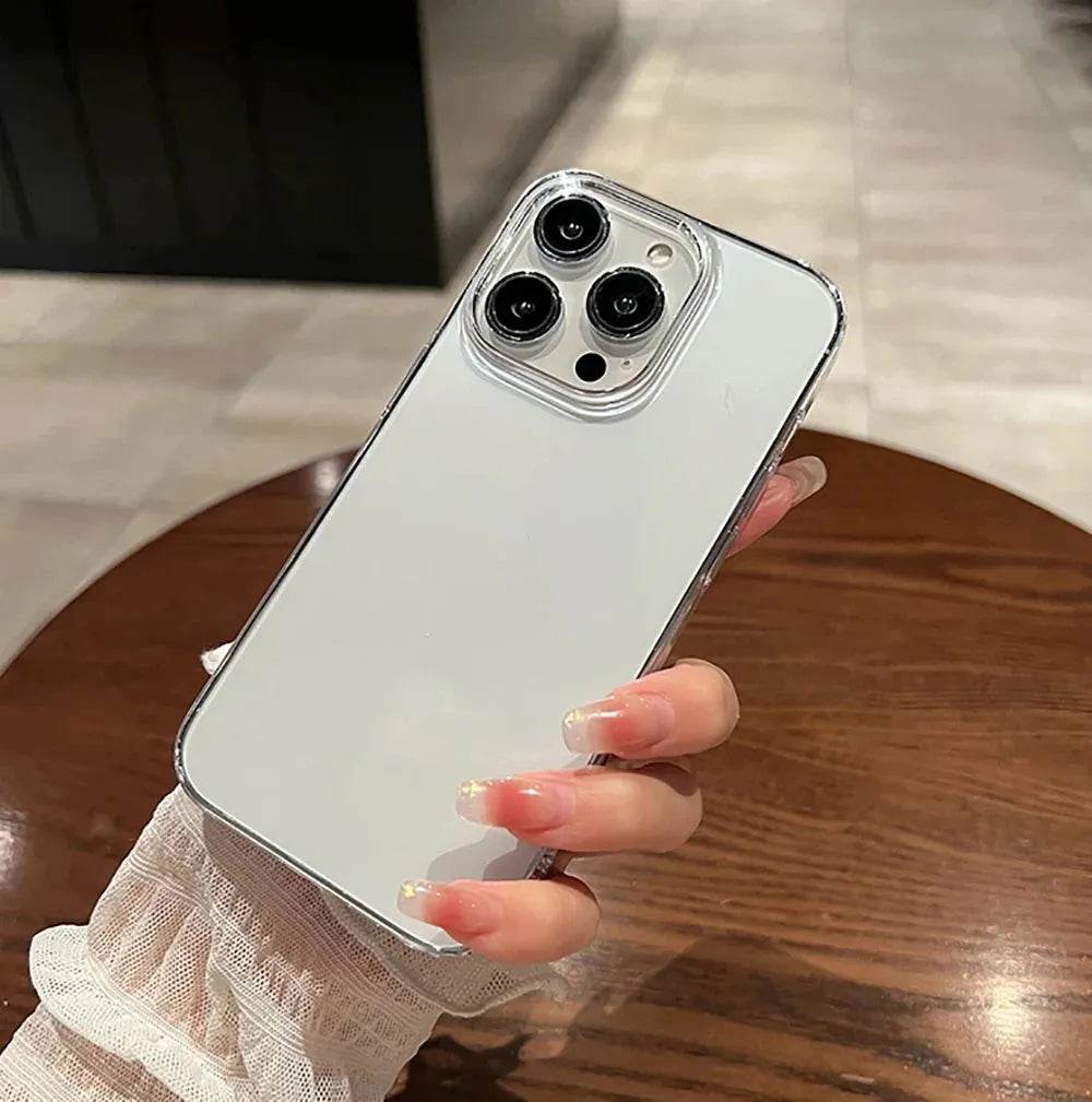 Luxury Transparent Soft Phone Cases iPhone16 15 14 13 12 11