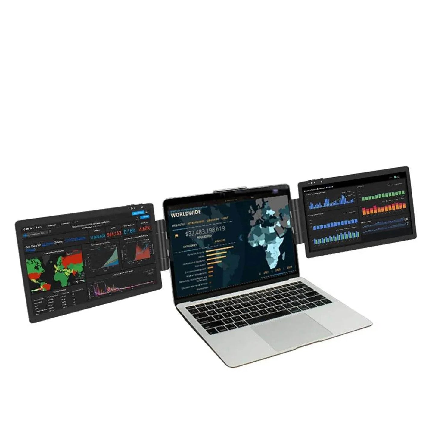 Laptop Dual Monitor 12 Inch 1920*1080 HD IPS Dual Monitor
