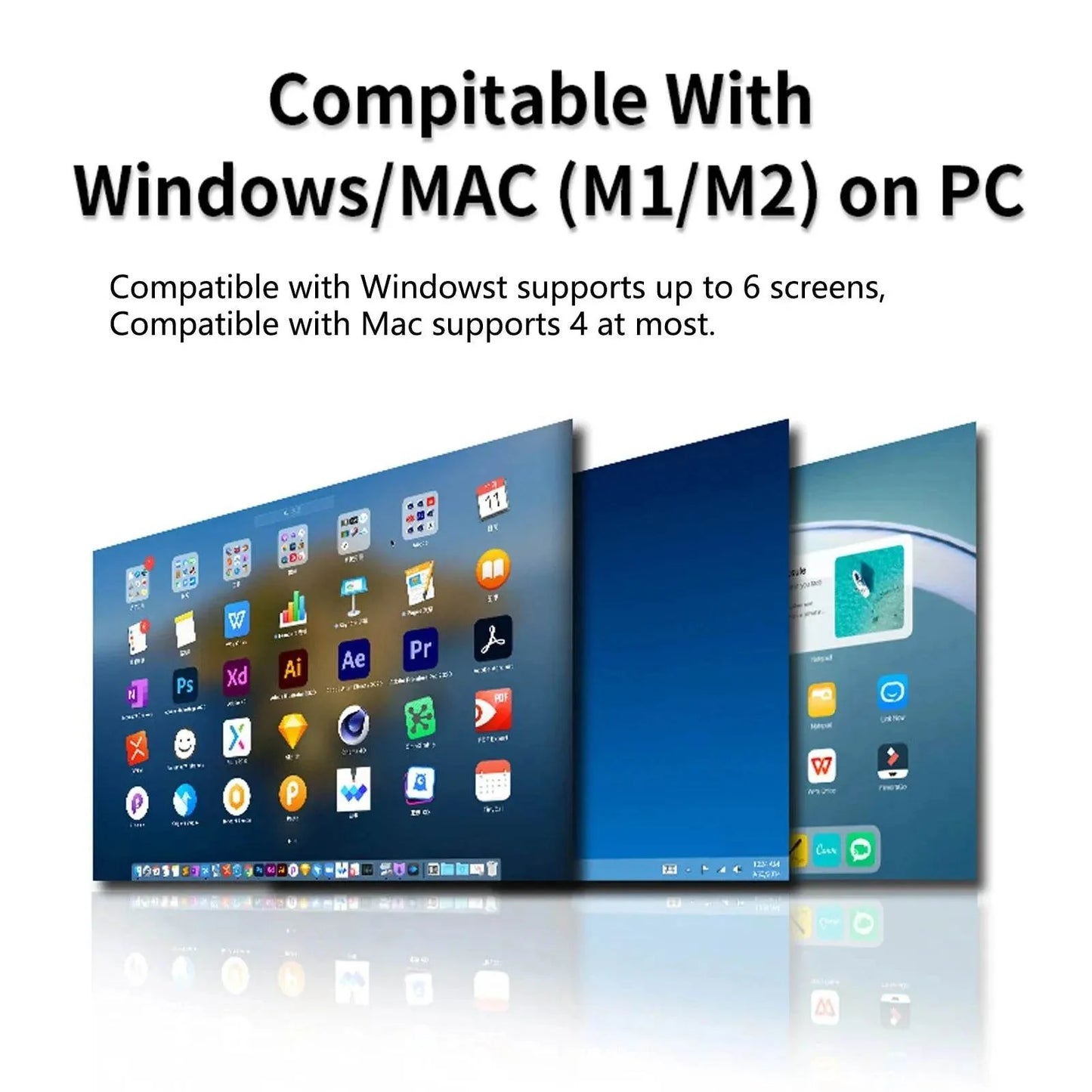 Laptop Dual Monitor 12 Inch 1920*1080 HD IPS Dual Monitor