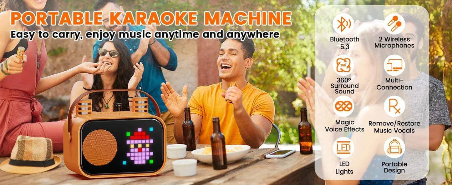 Mini Karaoke Machine for Kids