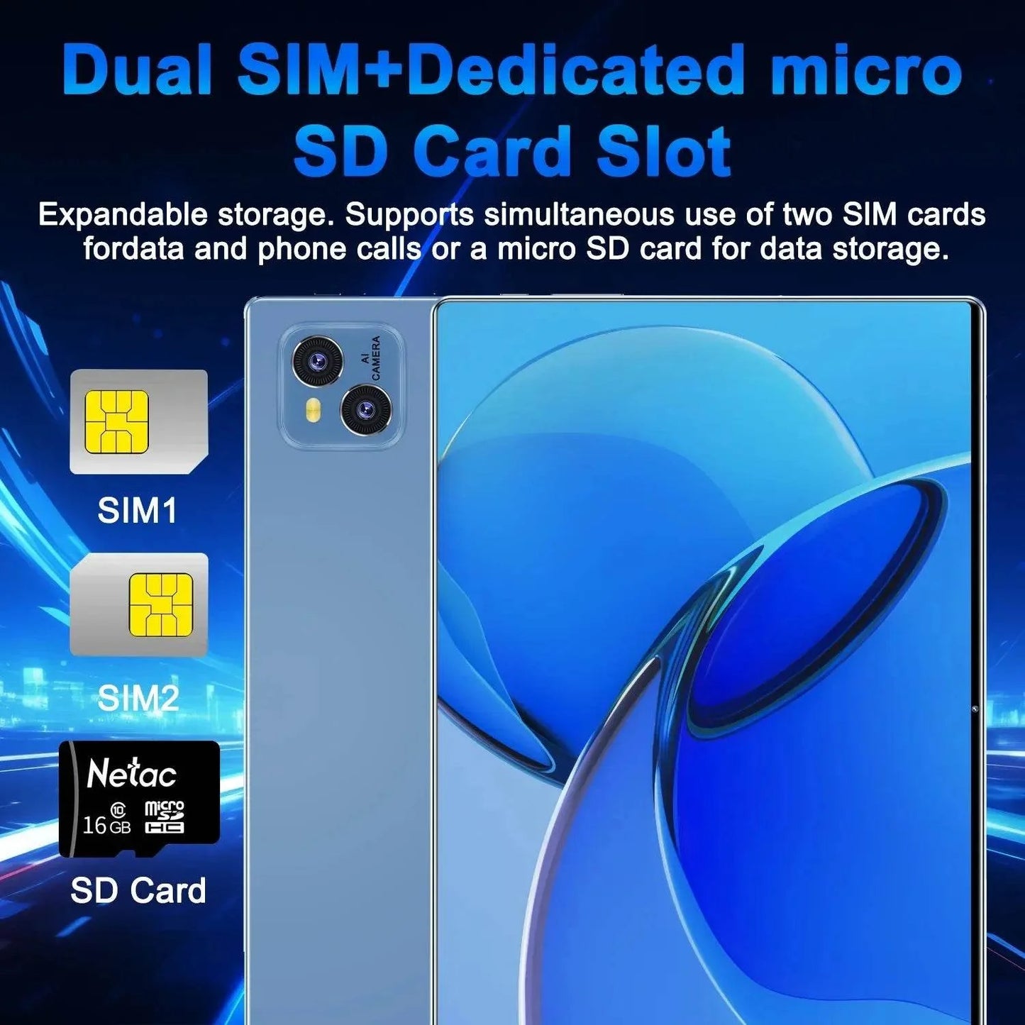 Tablet Android 2025 5G 13.0 Brand New 11.6 inch 16GB RAM 1TB