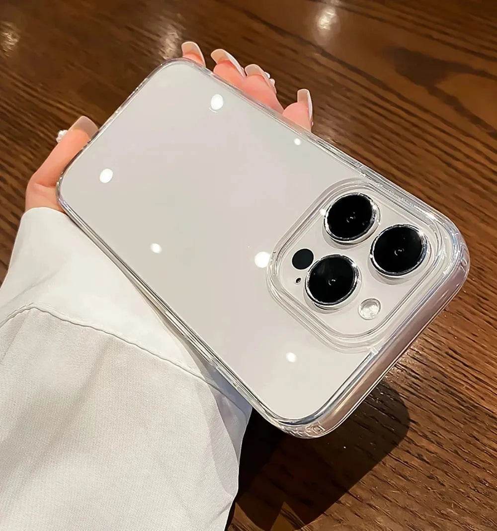 Luxury Transparent Soft Phone Cases iPhone16 15 14 13 12 11