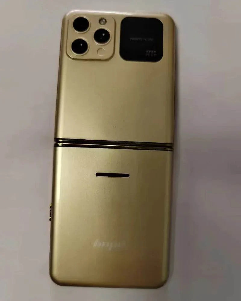 Mobile Phone New Flip 4 SIM Card Speed Dial Magic Voice