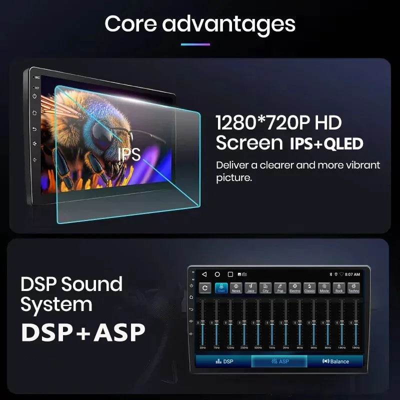 Android 13 4G Multimedia Carplay GPS Navigation