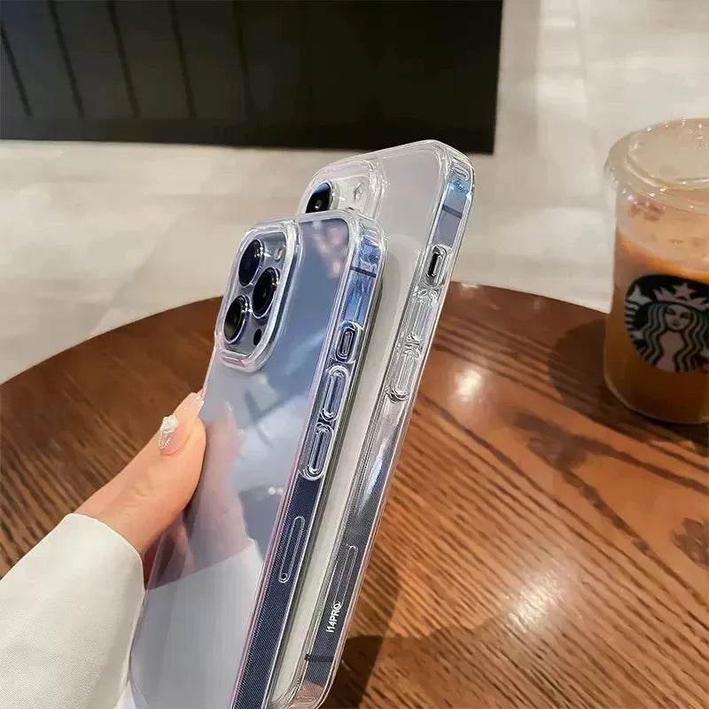 Luxury Transparent Soft Phone Cases iPhone16 15 14 13 12 11