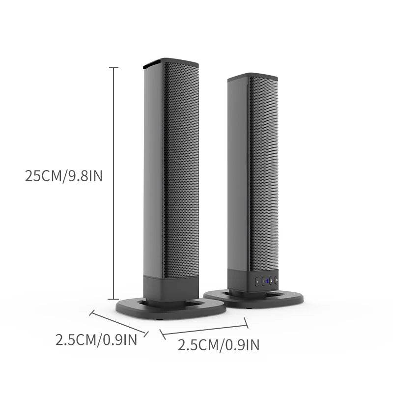 Soundbar Radio Blaster Bar Audio TV PC Computer Subwoofer