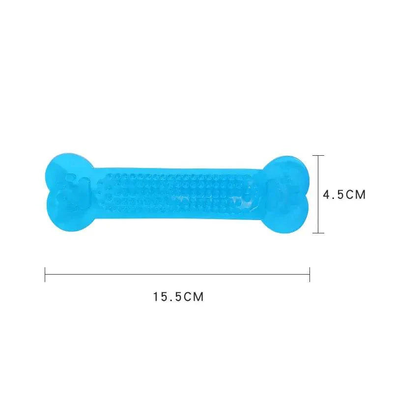 Durable Rubber Bone Toy for Aggressive Chewers