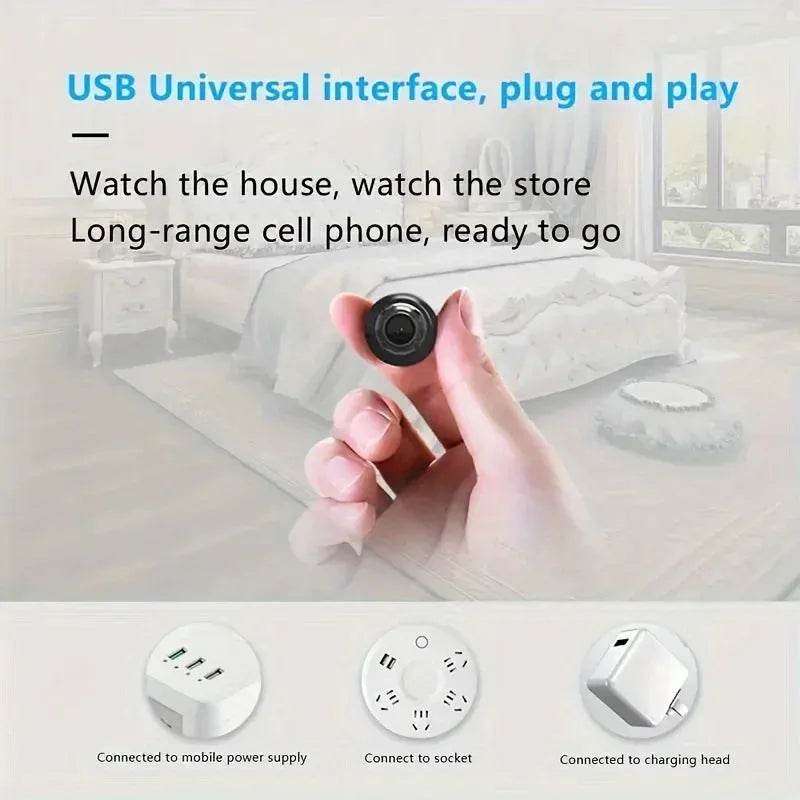 1080P HD Mini WiFi Camera Indoor Safety Baby Security