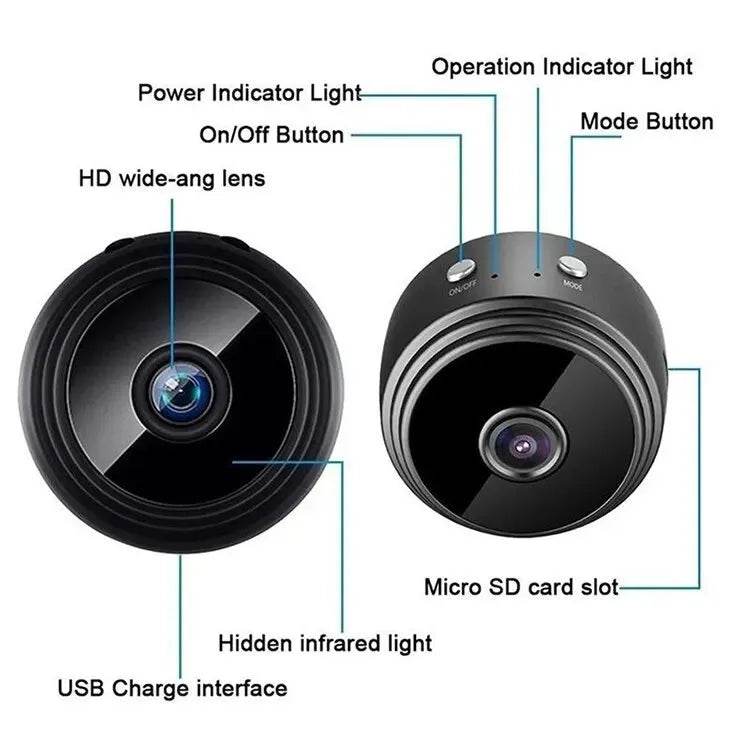 A9 Mini Camera WiFi Wireless Security Protection Remote Monitor Camcorders
