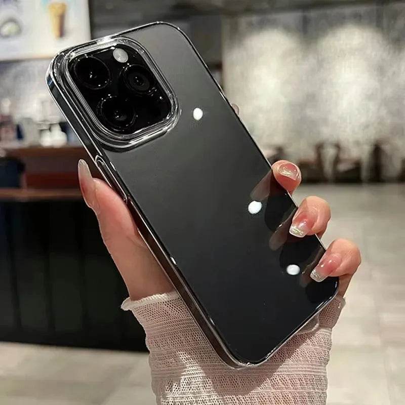 Luxury Transparent Soft Phone Cases iPhone16 15 14 13 12 11