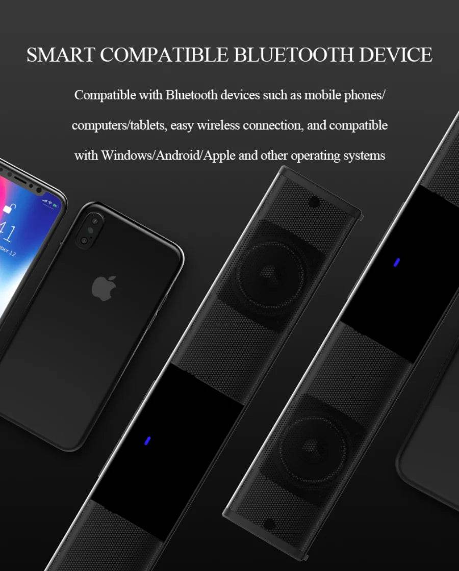 Bluetooth Sound Bar for Home Theater | 3 Channel Speakers