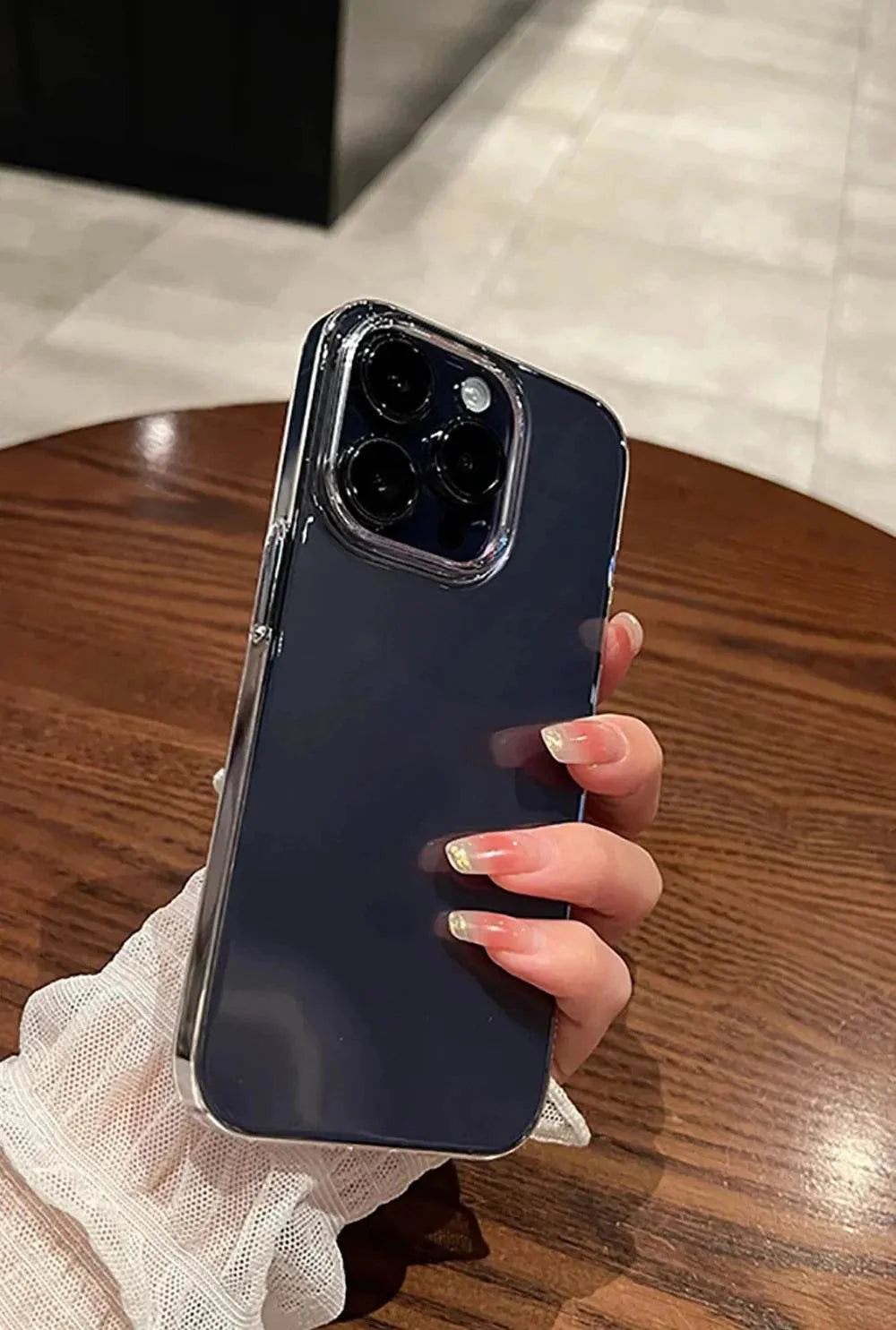 Luxury Transparent Soft Phone Cases iPhone16 15 14 13 12 11