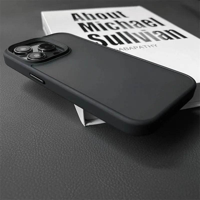 Armor Shockproof Hybrid Case for iPhone 15 14 16 Pro Max Matte Back Cover