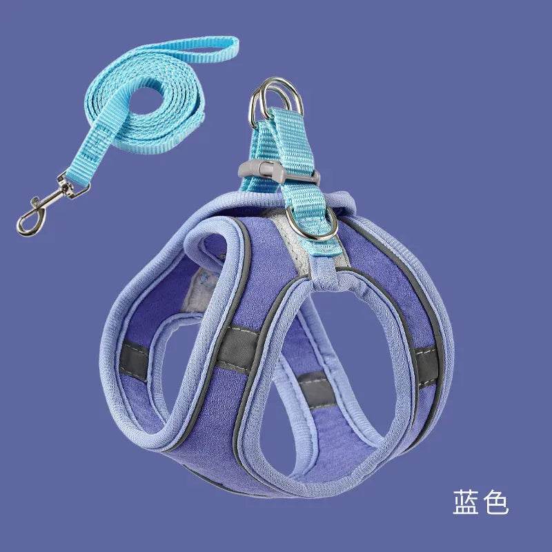 Reflective Harness Set for Cats - Night Safety Gear