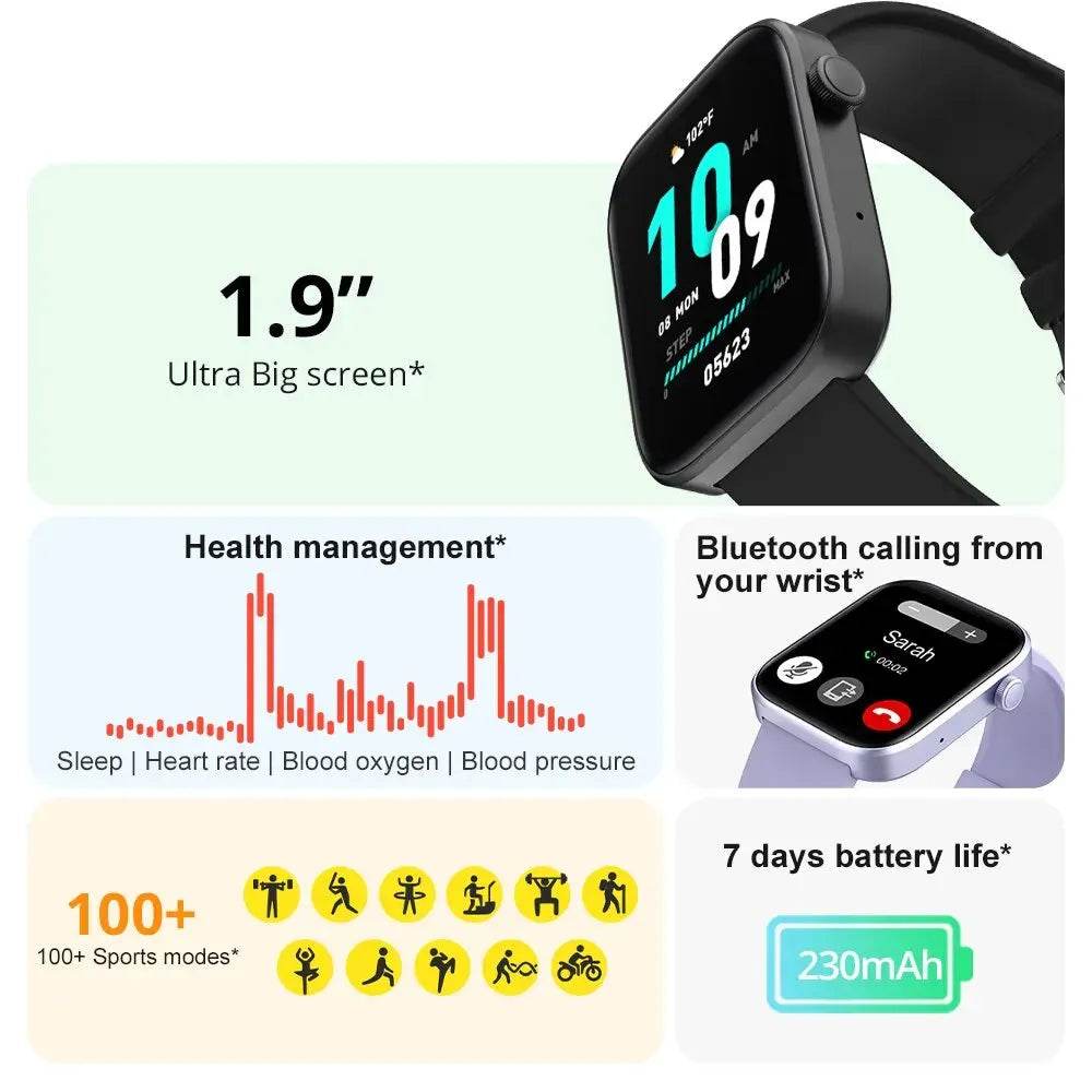 Smartwatch for Men Voice Calling Health Monitoring COLMI P71