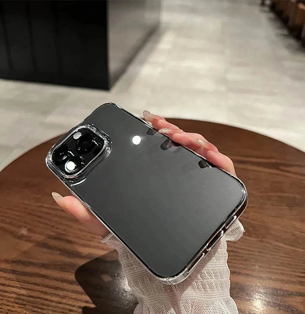 Luxury Transparent Soft Phone Cases iPhone16 15 14 13 12 11