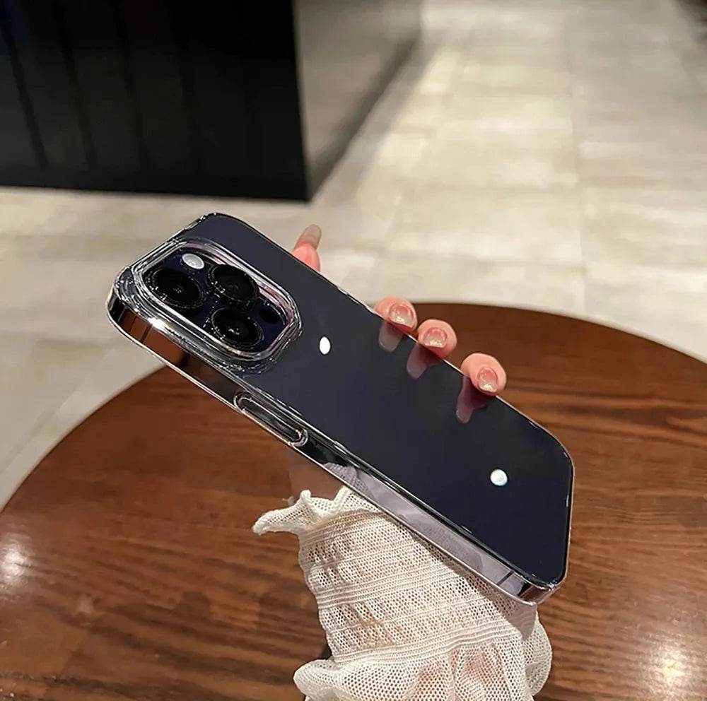 Luxury Transparent Soft Phone Cases iPhone16 15 14 13 12 11