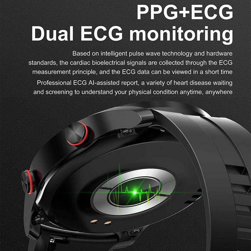 Smart Watch ECG+PPG Bluetooth Call Men Laser Health