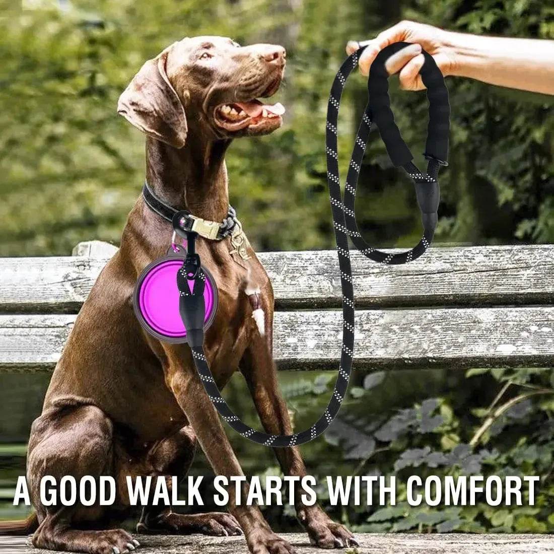 Strong Dog Leash Pet Leashes Reflectiv For Big Small Medium