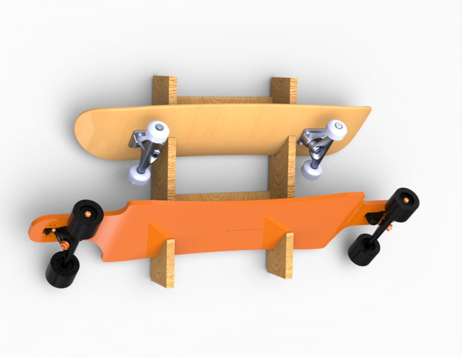 RODRIGUEZ Skateboard Multi Rack