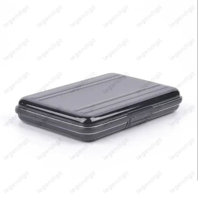 Aluminum Memory Card Case Portable 16 Slots Storage