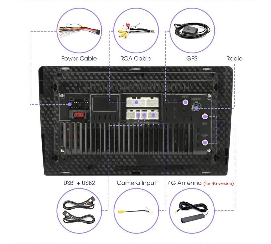 Android 12 Car Radio for Nissan Kia Honda Toyota VW