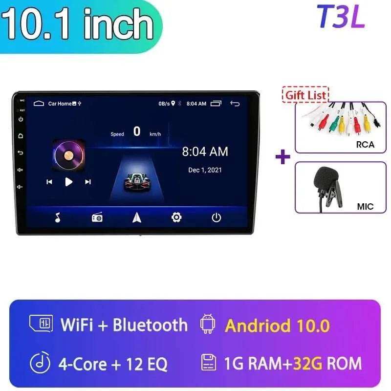 Android 12 Car Radio for Nissan Kia Honda Toyota VW