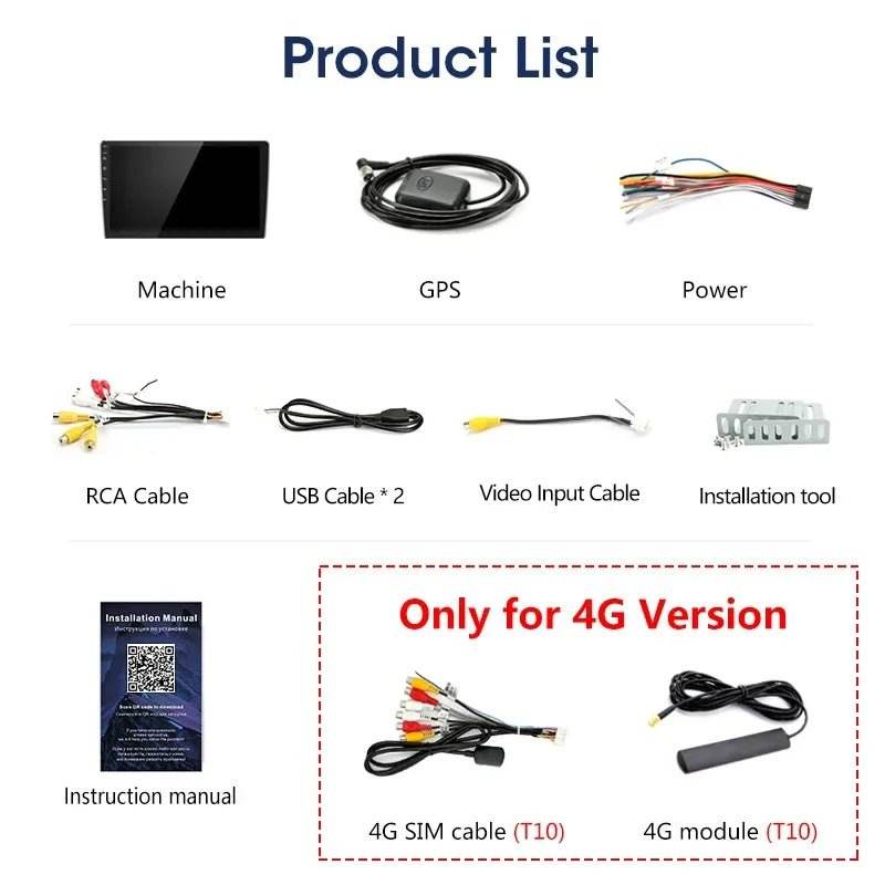 Android 12 Car Radio for Nissan Kia Honda Toyota VW