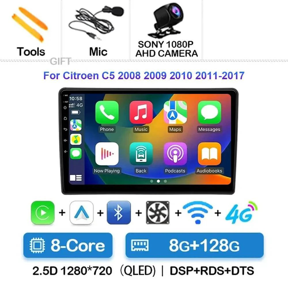 Android 15 Car Radio for Citroen C5 (2009-2015)