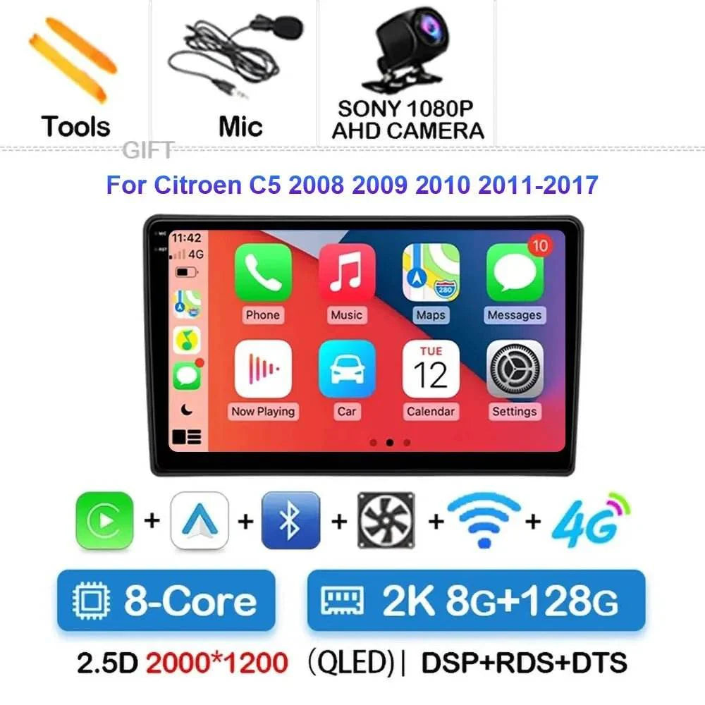 Android 15 Car Radio for Citroen C5 (2009-2015)